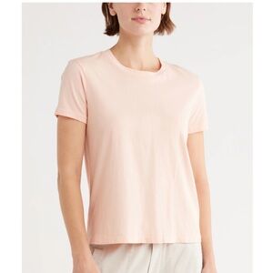 James Perse Light Coral Pink Short Sleeve Tee size 1 NWT